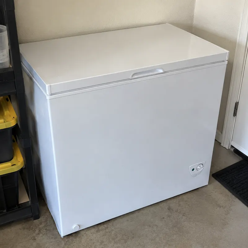 Deep freezer installed for a Las Vegas Appliance Rentals customer